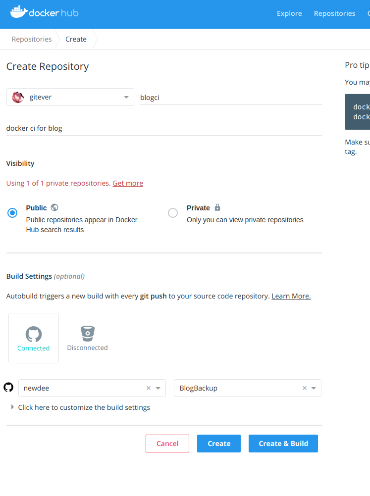Docker CI