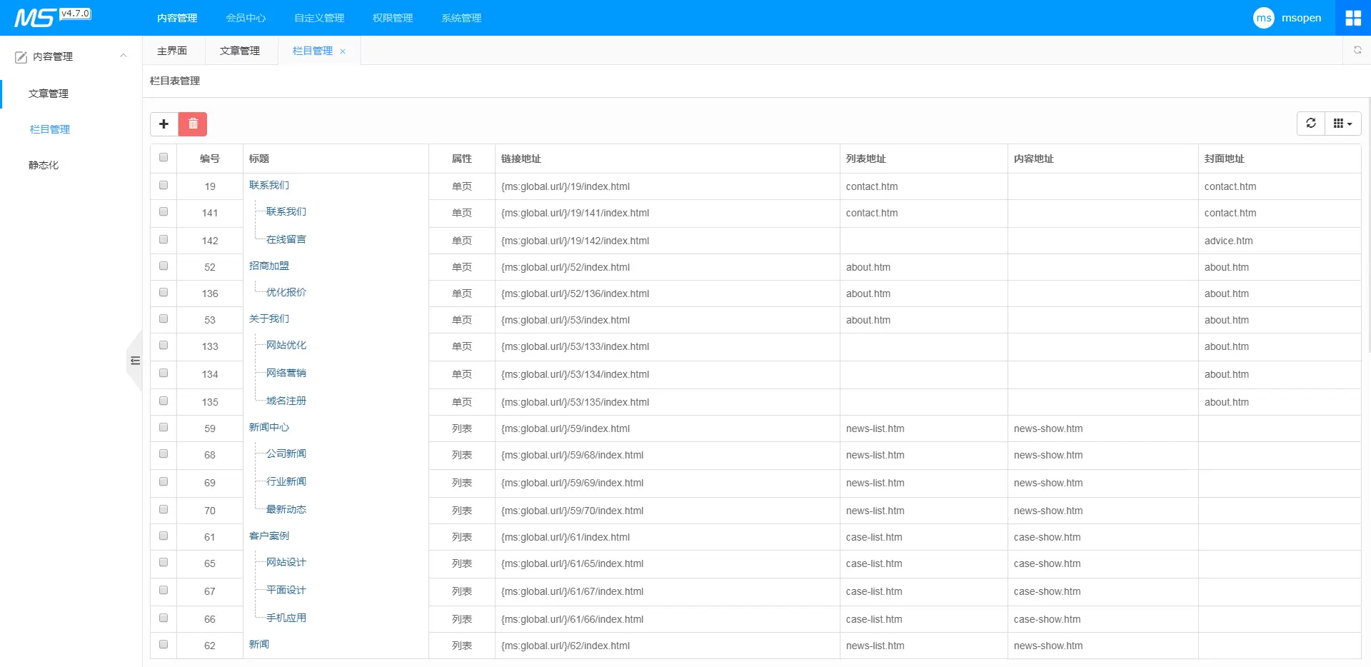 基于SpringBoot 的CMS系统第8张